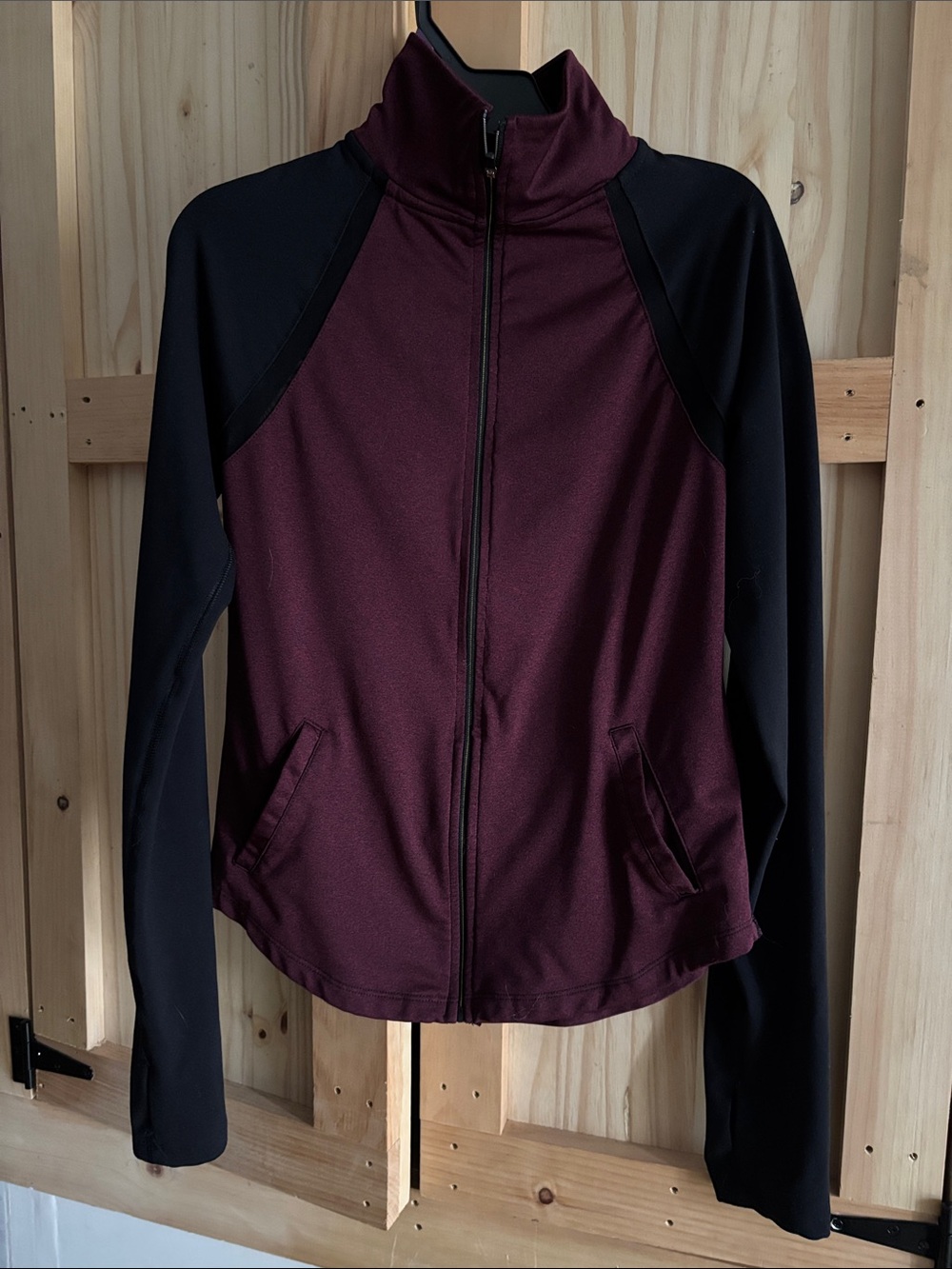 Athletic zip up